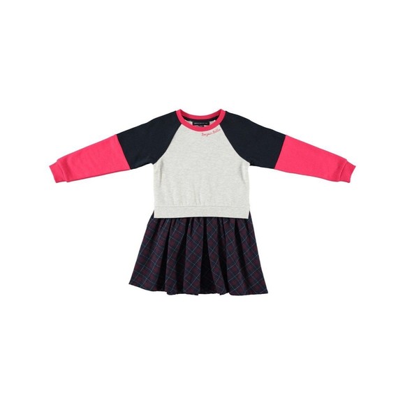 FRENCH CONNECTION Little Girls Color Blocked Sweater Dress 5/6 - Picture 1 of 12